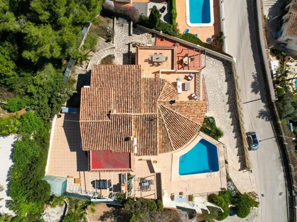 Exterior view of Houses for sale in Jávea / Xàbia  with Air Conditioner
