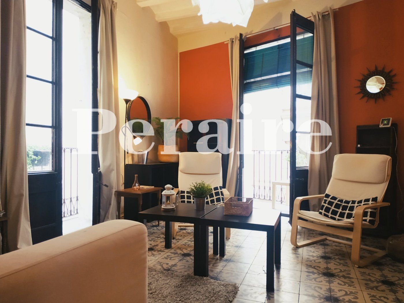 Bedroom of Flat to rent in  Barcelona Capital  with Balcony