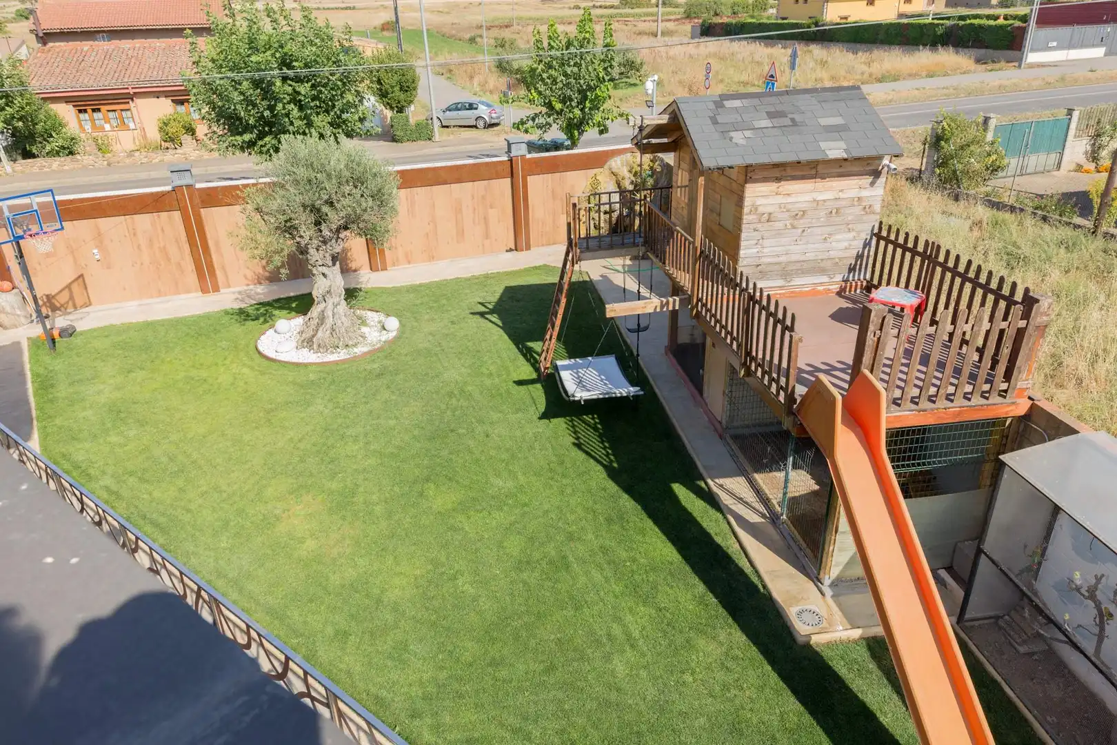 Jardín de Casa o chalet en venta en Villaturiel