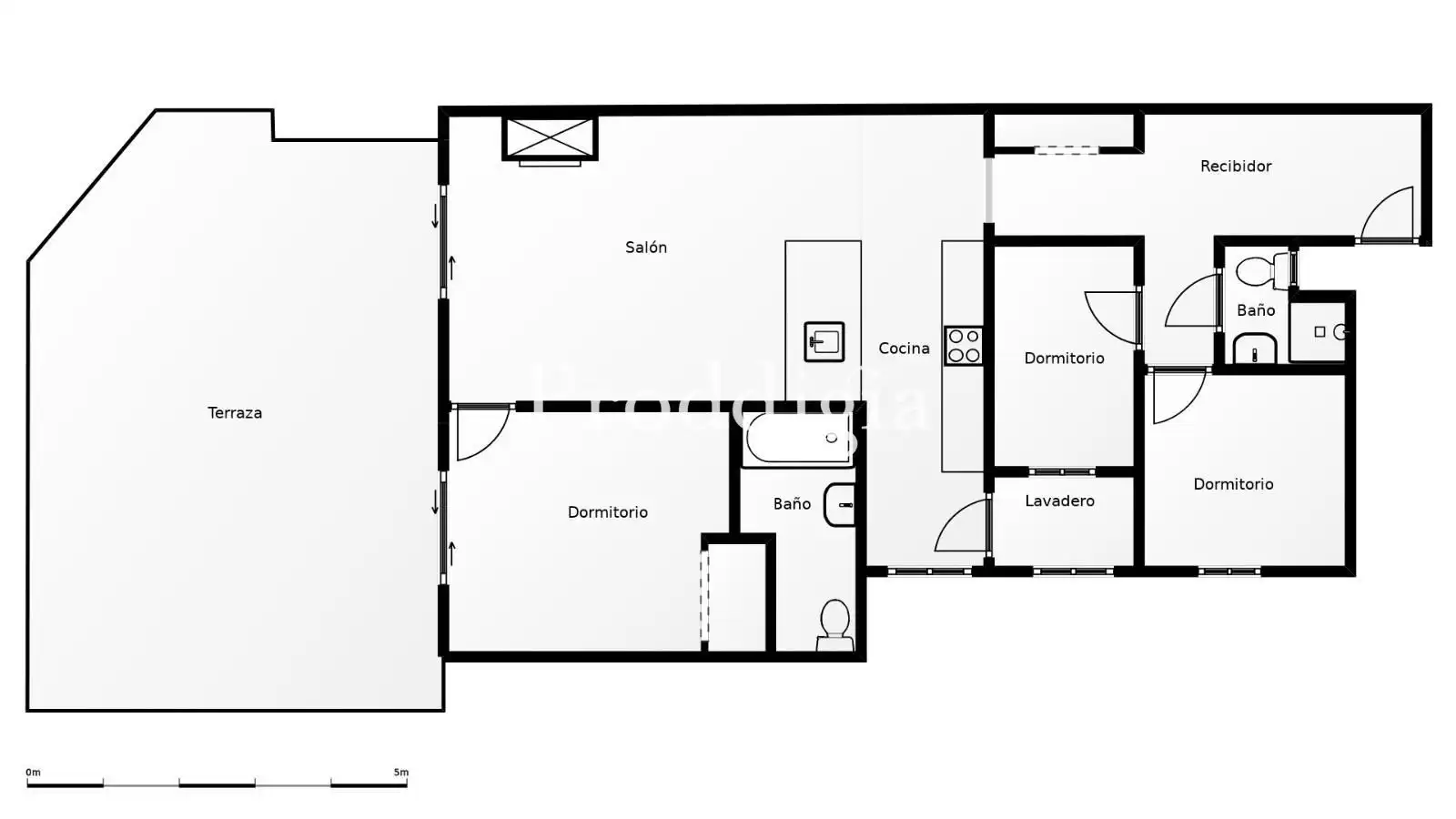 Attic for sale in Barcelona  with Air Conditioner, Heating and Terrace