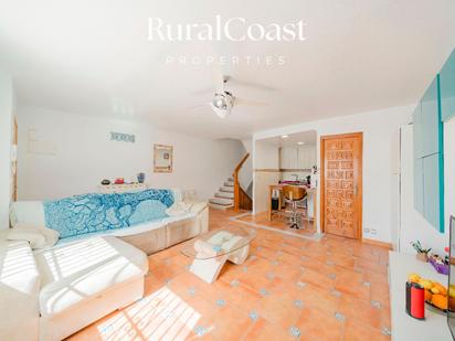 Sala d'estar de Casa adosada en venda en Sant Joan d'Alacant amb Calefacció, Piscina i Moblat