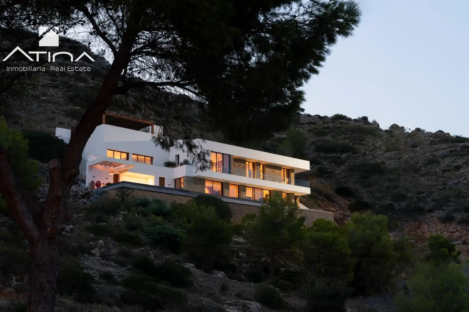 Vista exterior de Casa o xalet en venda en Jávea / Xàbia amb Aire condicionat, Calefacció i Jardí privat