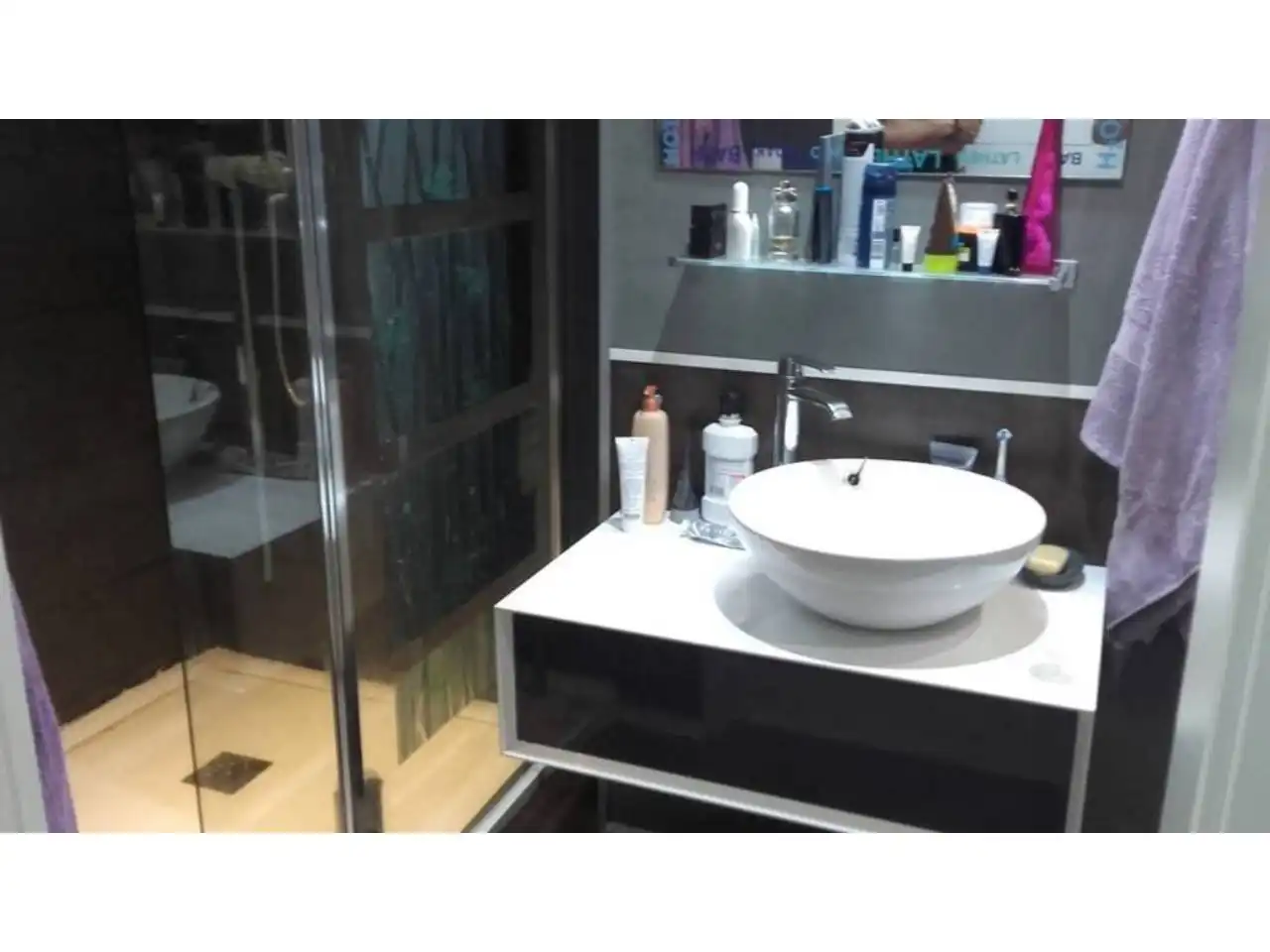 Bathroom of Flat for sale in Castellón de la Plana / Castelló de la Plana  with Terrace, Furnished and Balcony