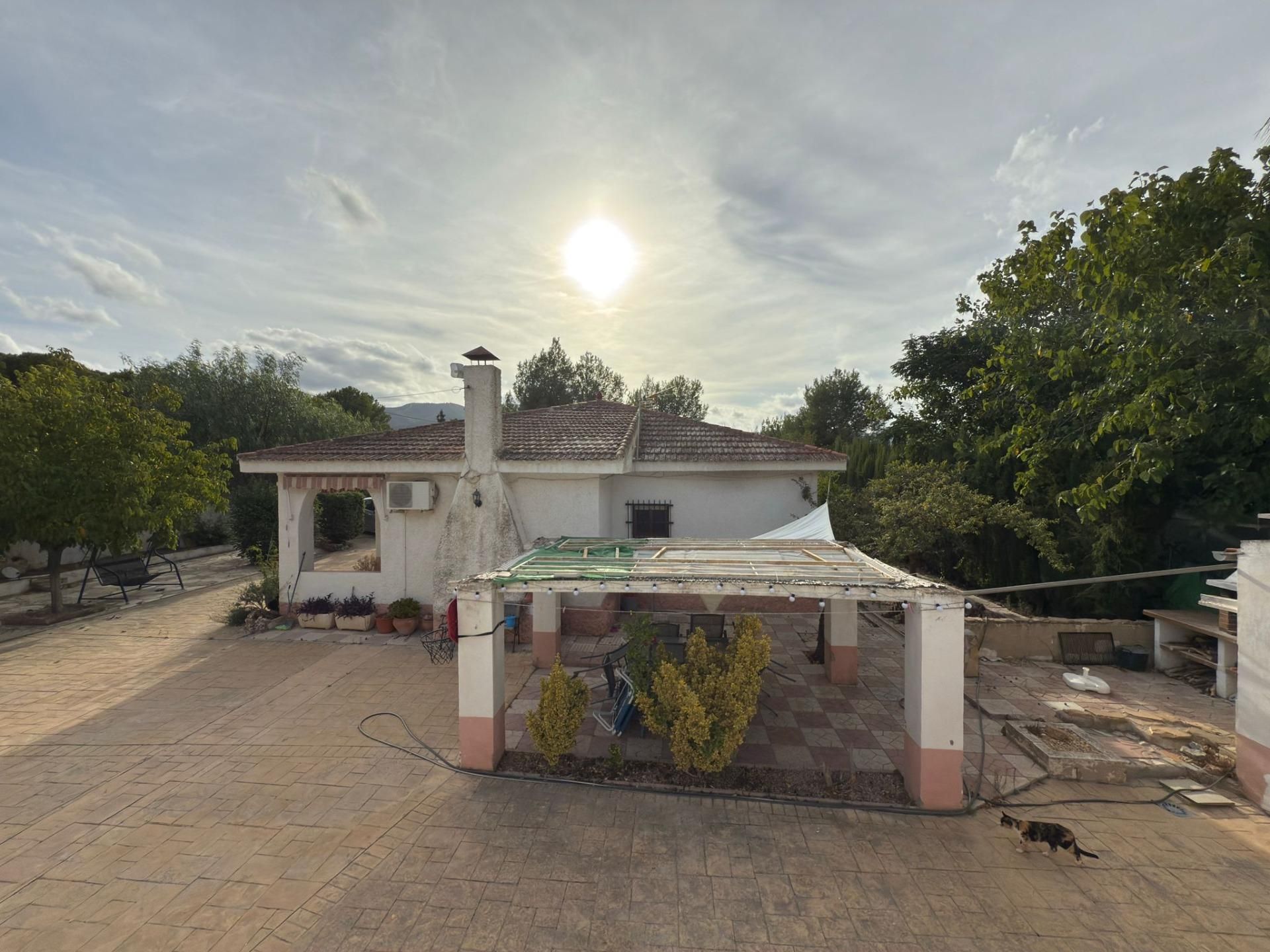 Garden of Country house for sale in Tibi  with Air Conditioner, Heating and Private garden