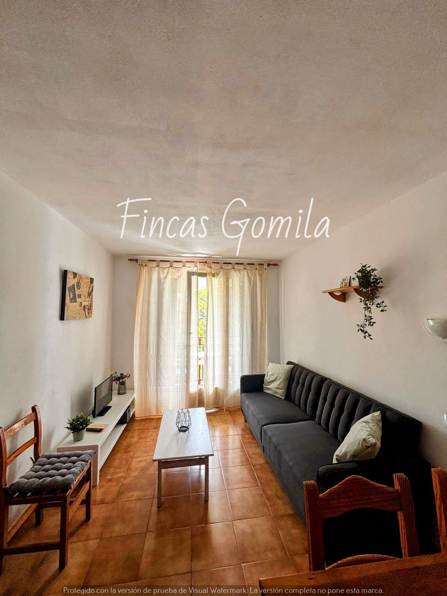 Sala de estar de Apartamento en venta en Es Mercadal con Aire acondicionado