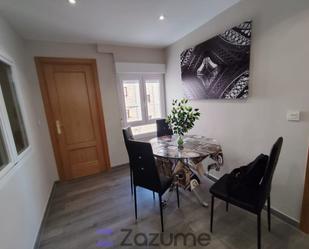 Dining room of Flat to rent in Miranda de Ebro  with Parquet flooring, Furnished and Oven