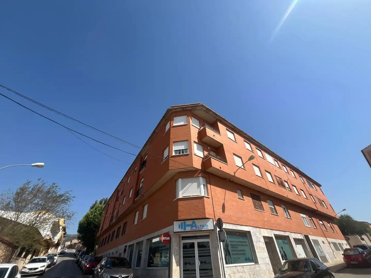 Vista exterior de Planta baja en venta en Villarrubia de los Ojos con Calefacción, Terraza y Amueblado