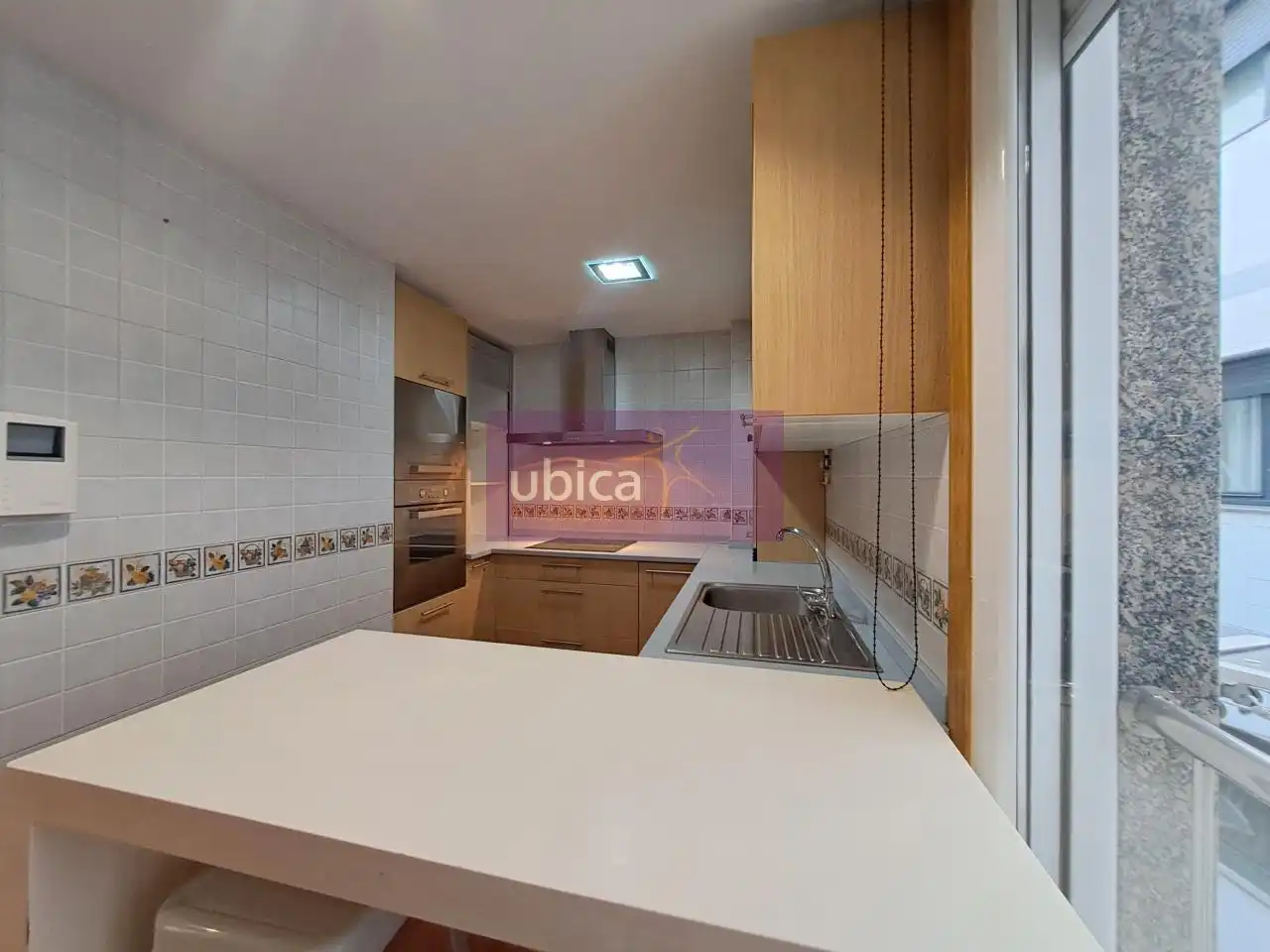 Cocina de Piso de alquiler en O Porriño   con Aire acondicionado, Calefacción y Terraza