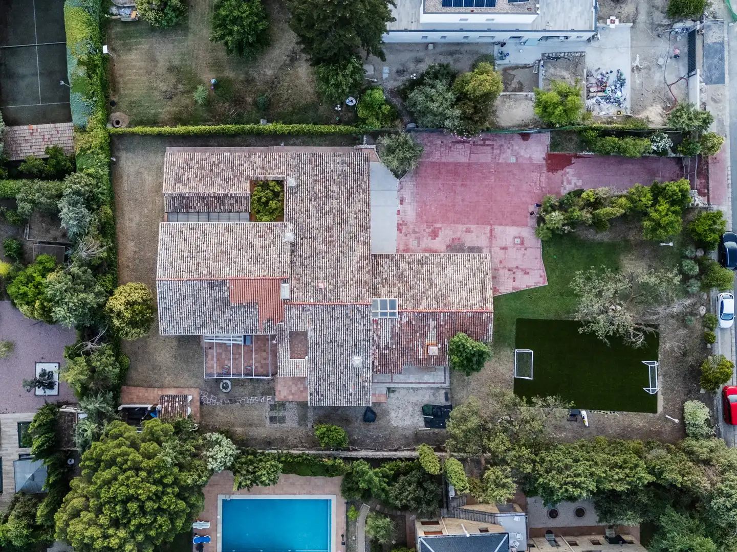 Vista exterior de Casa o chalet en venta en Las Rozas de Madrid con Aire acondicionado, Calefacción y Jardín privado