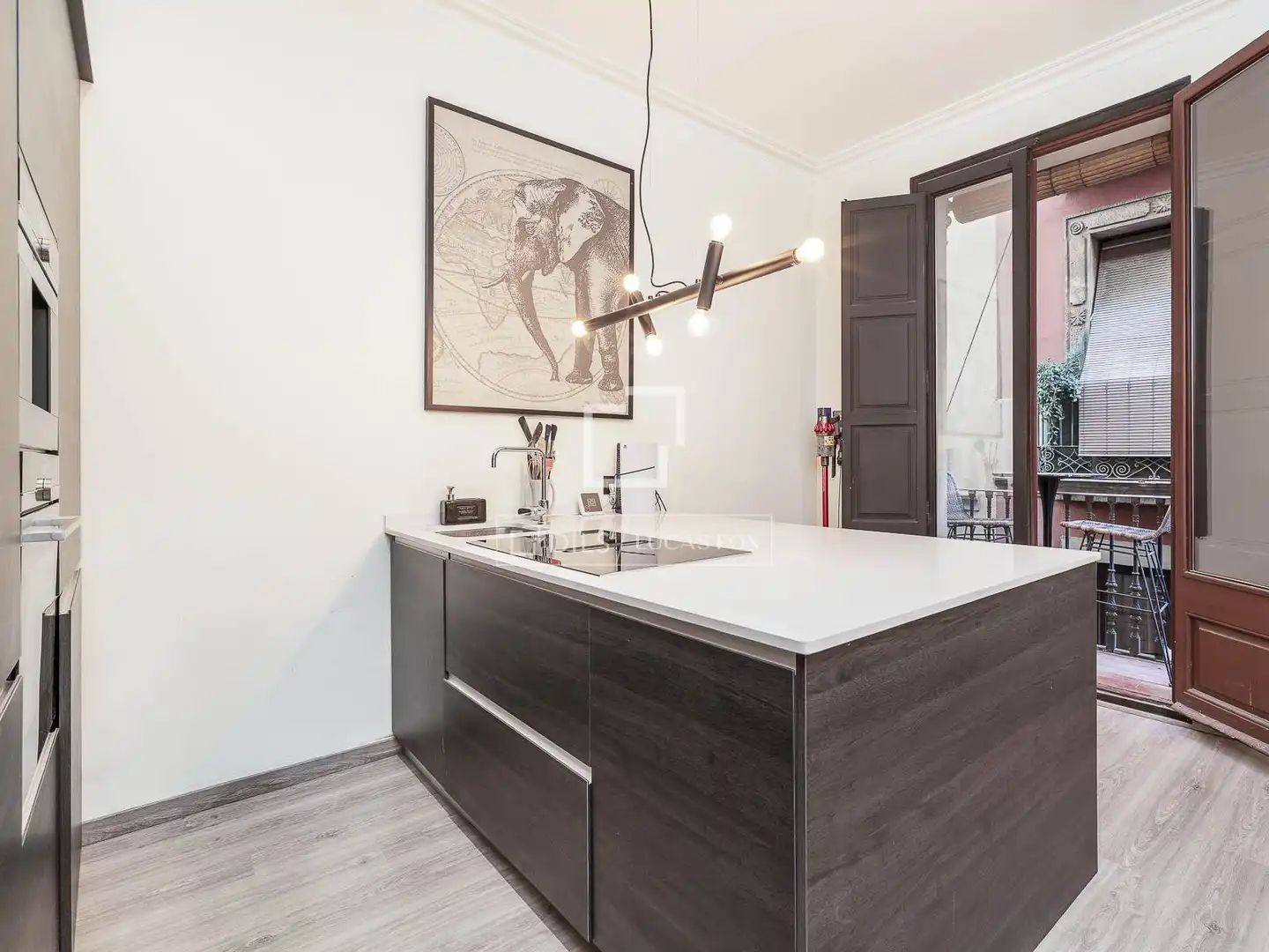 Cocina de Piso en venta en Barcelona con Aire acondicionado, Calefacción y Terraza