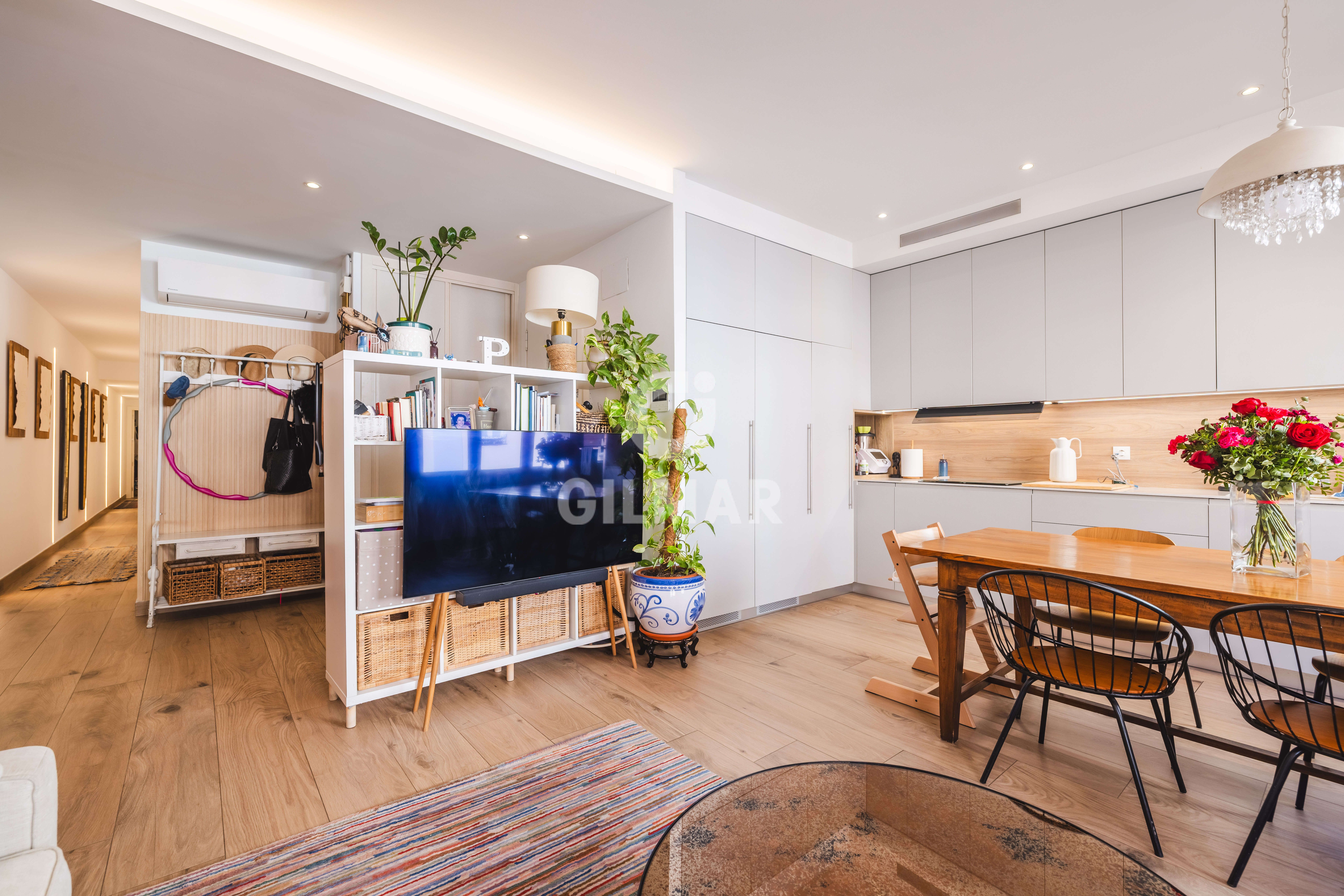 Sala de estar de Piso en venta en  Madrid Capital con Calefacción