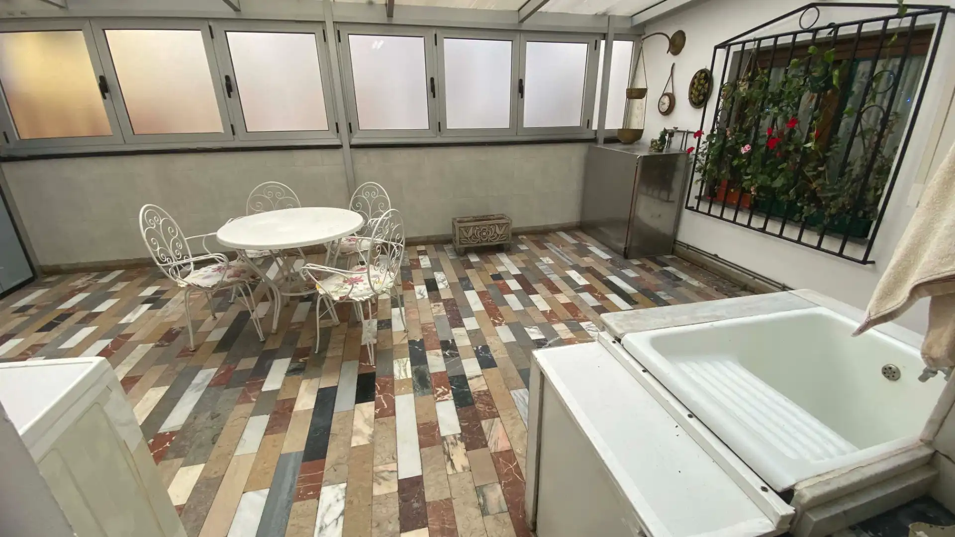 Terrace of Flat for sale in San Martín del Rey Aurelio  with Heating, Parquet flooring and Terrace