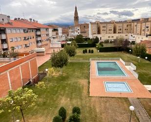 Swimming pool of Flat for sale in Santo Domingo de la Calzada  with Heating, Parquet flooring and Storage room