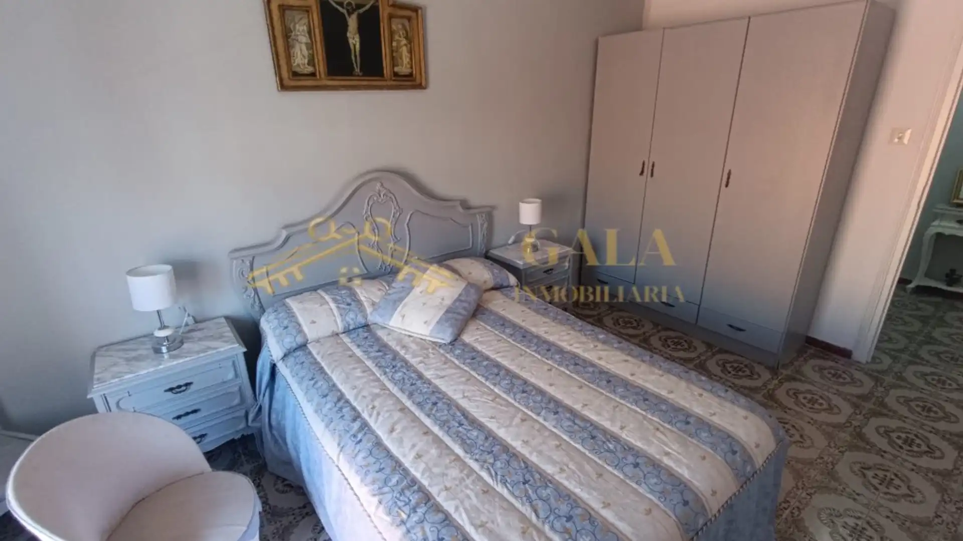 Bedroom of Flat for sale in Cáceres Capital  with Air Conditioner, Terrace and Furnished