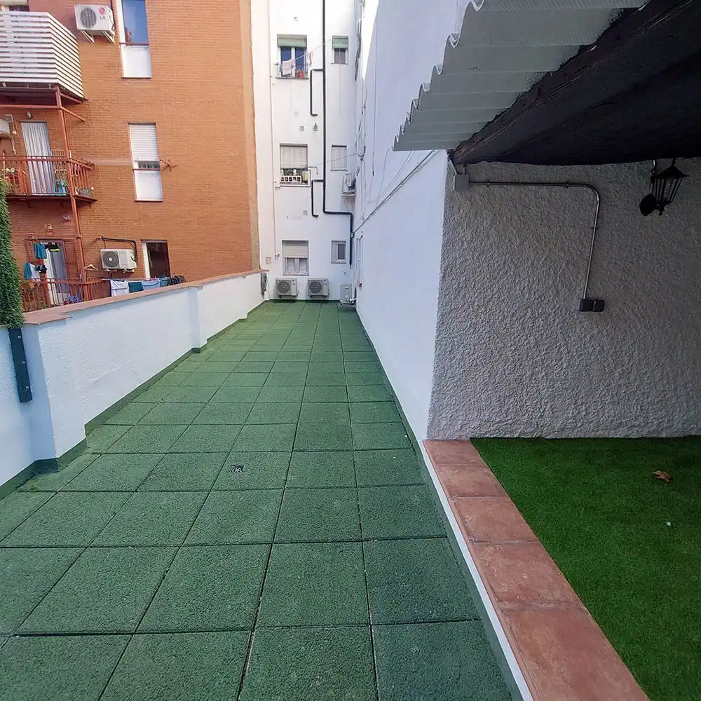 Terraza de Piso de alquiler en Madrid con Calefacción y Terraza
