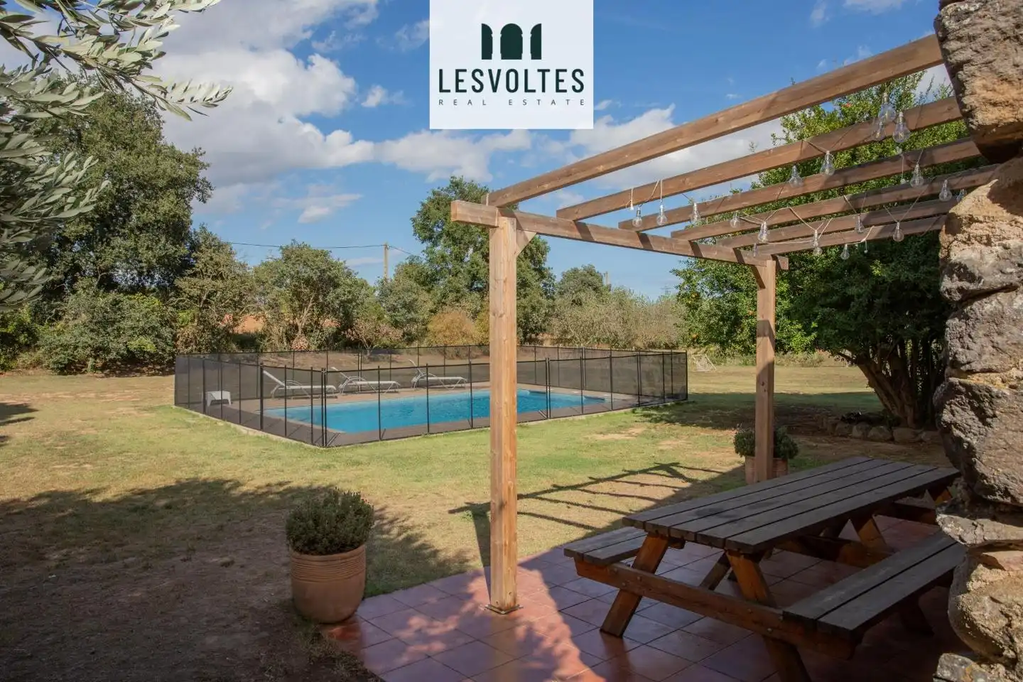 Swimming pool of Houses for sale in Rupià  with Air Conditioner, Heating and Private garden
