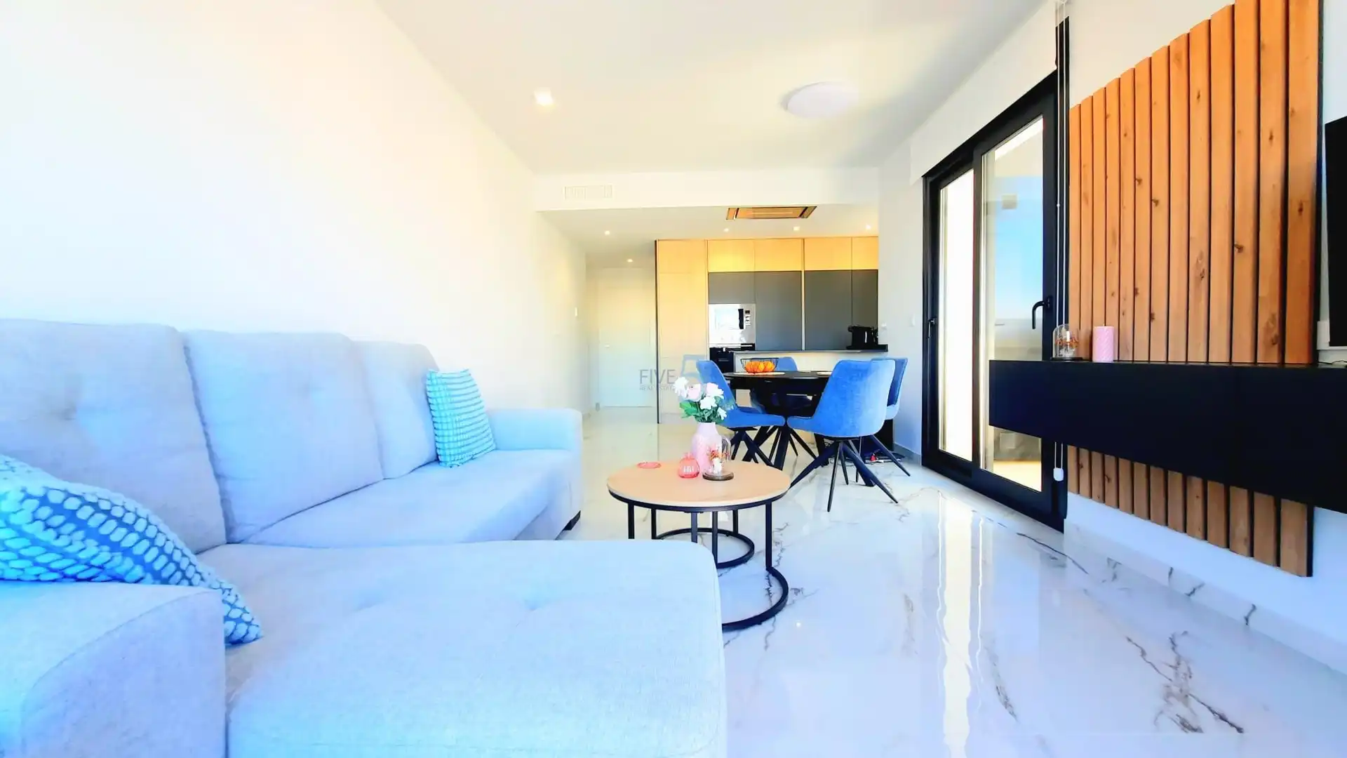 Living room of Flat for sale in Orihuela  with Air Conditioner, Heating and Terrace