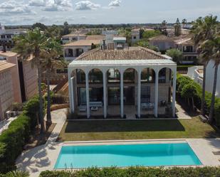 Vista exterior de Casa o xalet de lloguer en Llucmajor amb Aire condicionat i Piscina