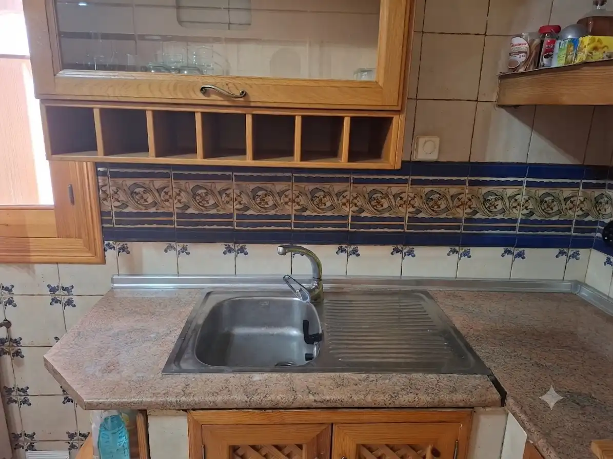 Cuina de Casa adosada en venda en Torralba de Calatrava amb Aire condicionat, Calefacció i Terrassa