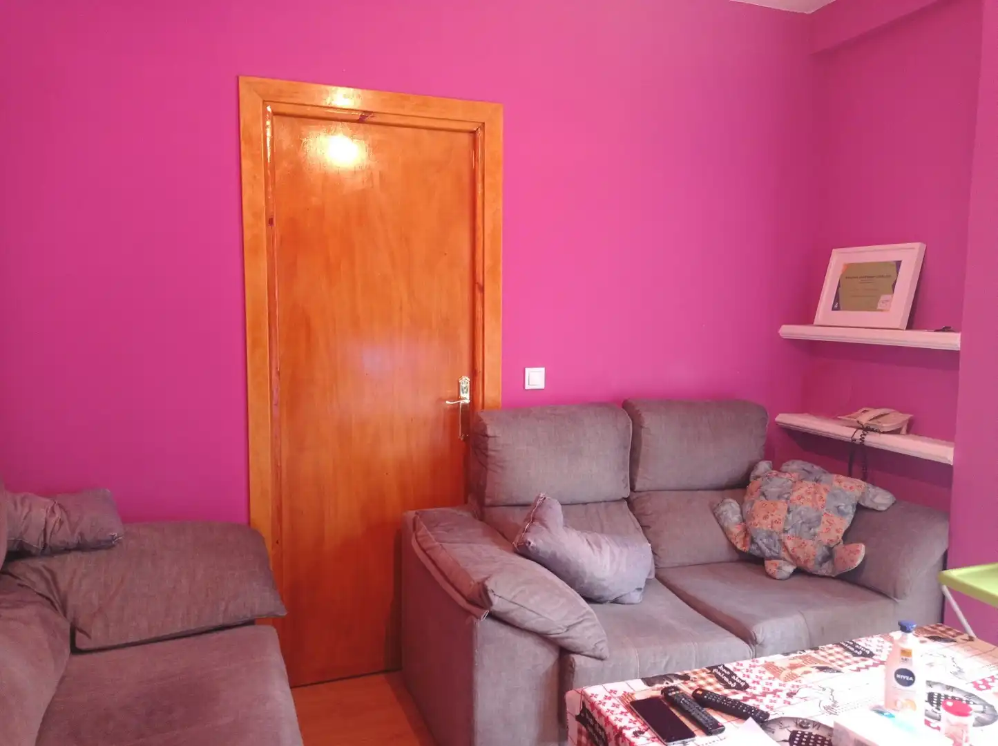 Sala d'estar de Pis en venda en Valladolid amb Parquet, Terrassa i Forn