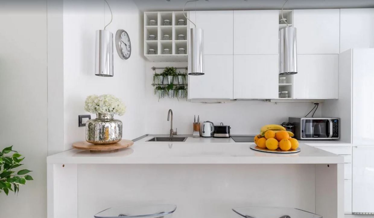 Cuina de Pis de lloguer en Ciudad Real Capital amb Aire condicionat, Moblat i Es permeten mascotes