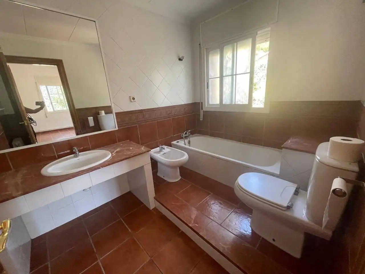 Baño de Casa o chalet en venta en Vilanova del Vallès con Jardín privado