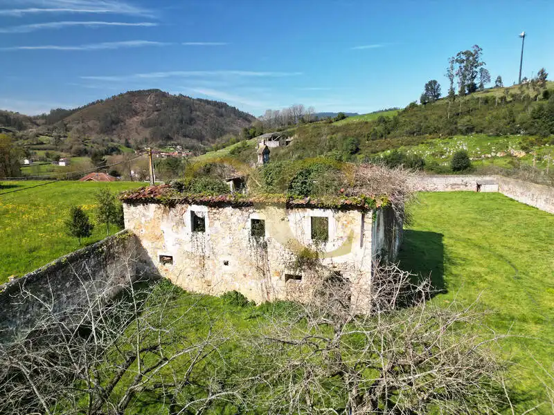 Vista exterior de Casa o chalet en venta en Las Regueras   con Jardín privado