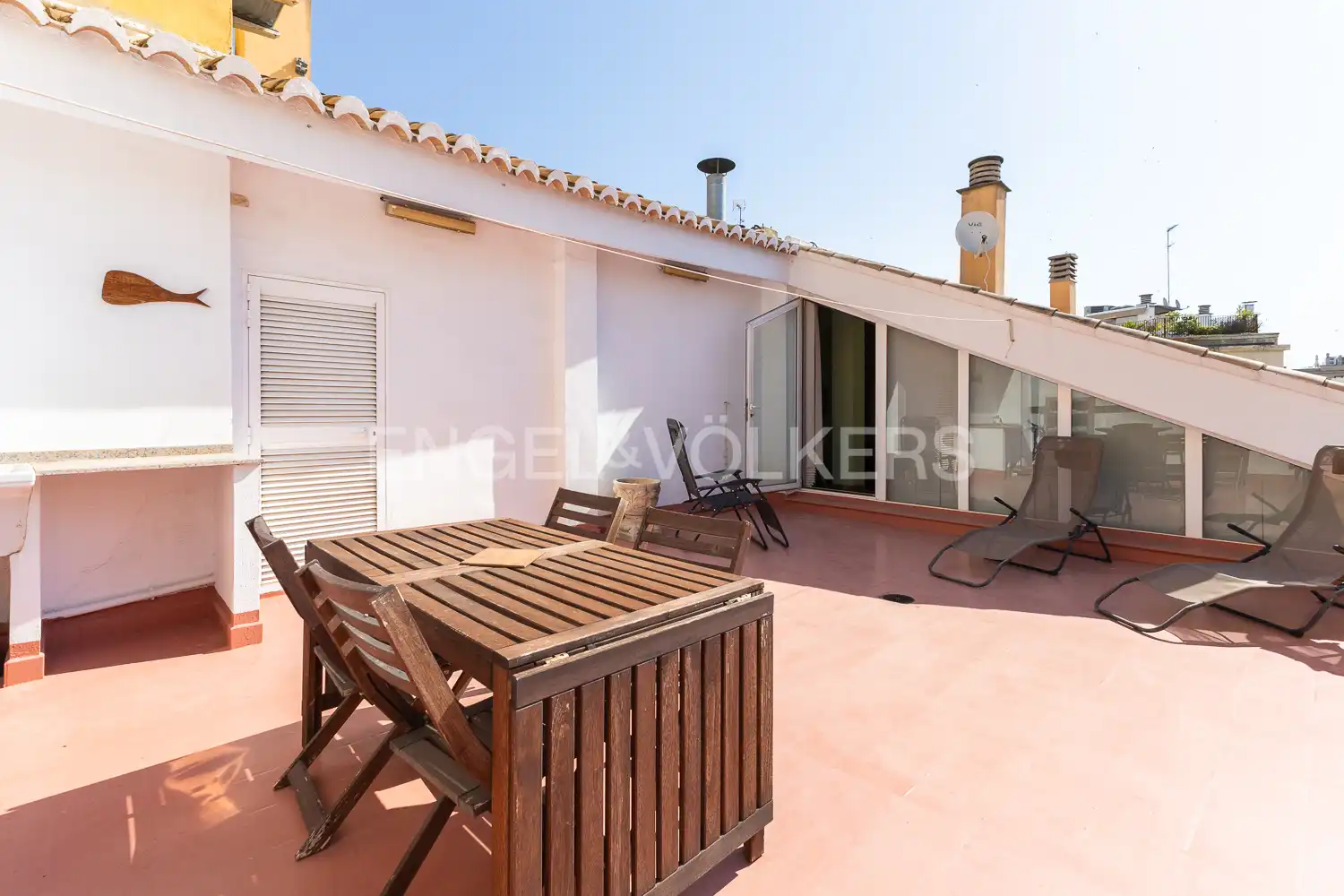 Terrasse von Dachboden zum Verkauf in Valencia mit Klimaanlage, Heizung und Terrasse
