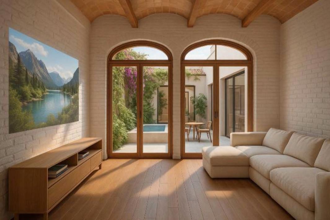 Sala d'estar de Pis en venda en  Barcelona Capital amb Aire condicionat, Terrassa i Traster