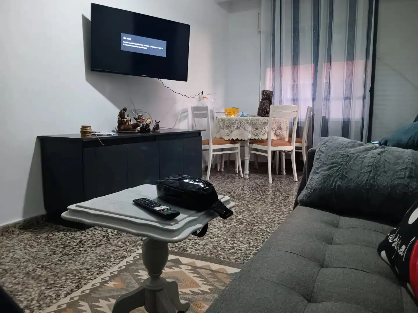 Sala de estar de Piso de alquiler en San Pedro del Pinatar con Terraza, Amueblado y Se aceptan mascotas