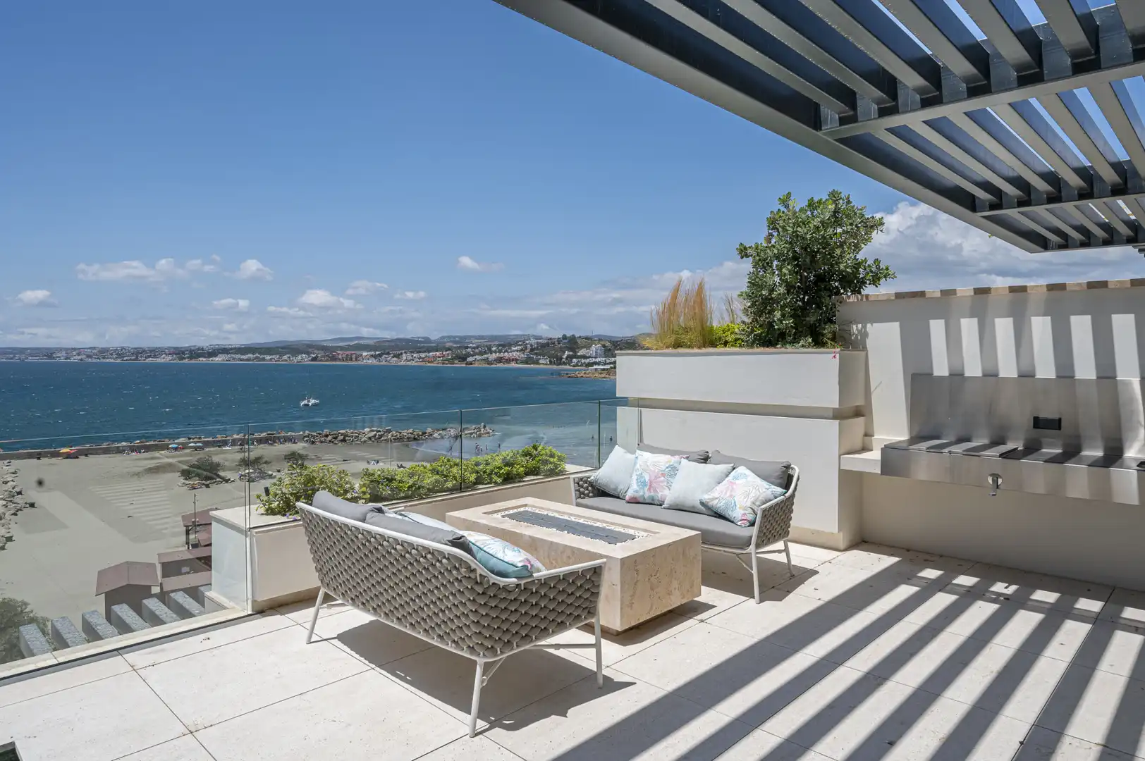 Terrassa de Apartament en venda en Estepona amb Aire condicionat, Calefacció i Terrassa