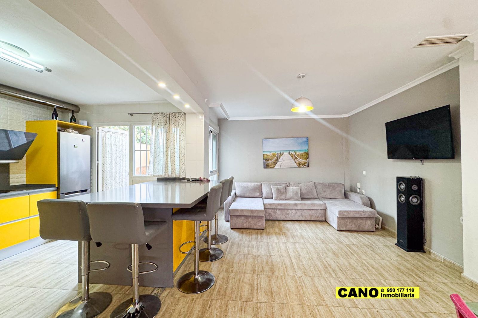Living room of House or chalet for sale in El Ejido  with Air Conditioner, Heating and Terrace