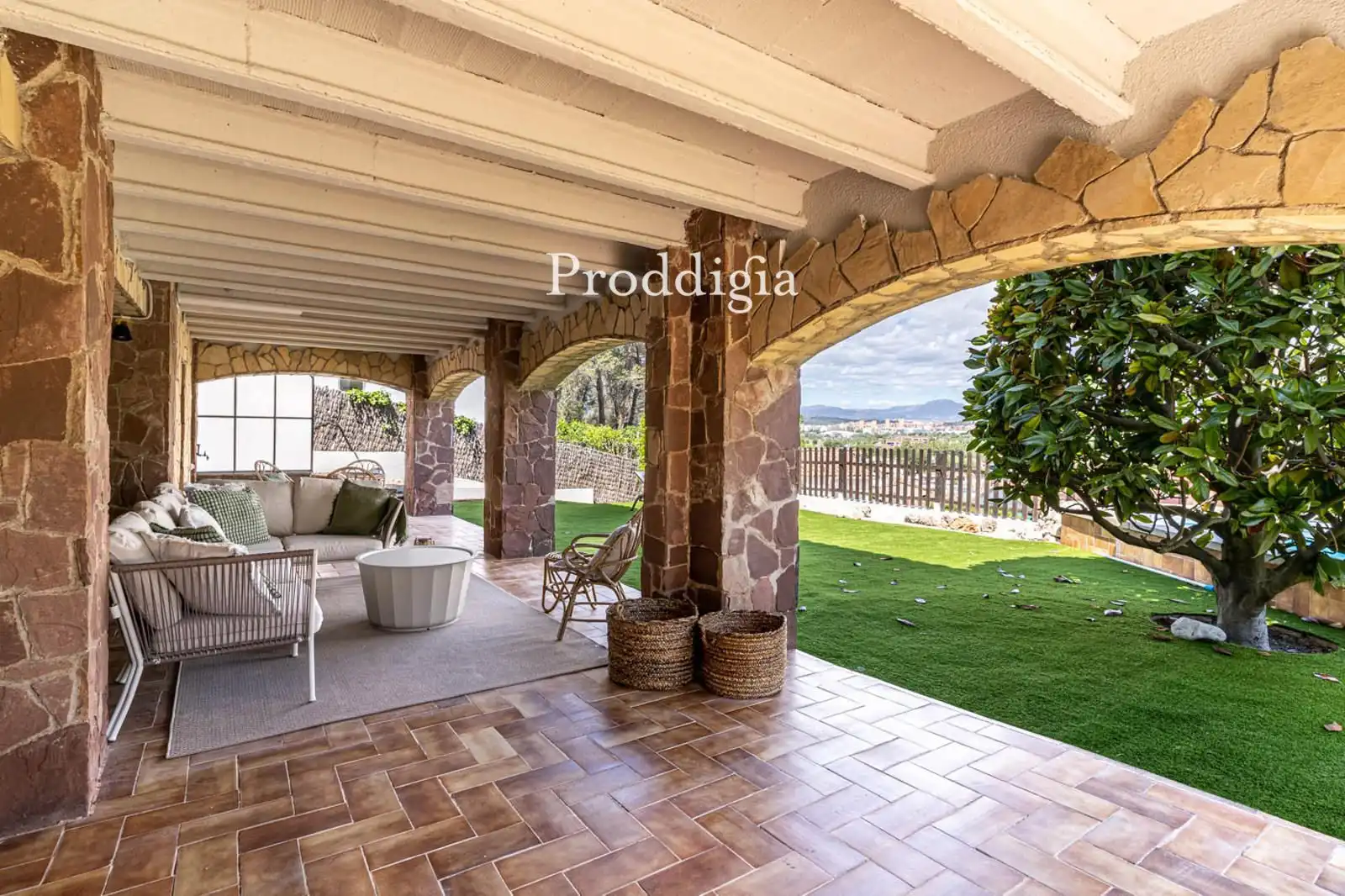 Terraza de Casa o chalet de alquiler en Sant Cugat del Vallès con Aire acondicionado, Calefacción y Piscina
