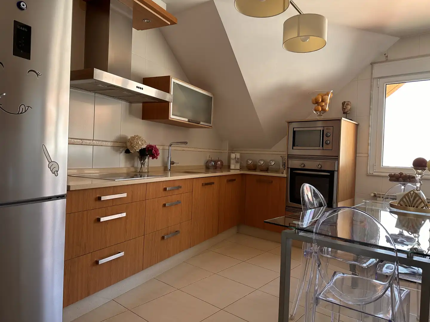 Kitchen of Flat for sale in Negreira  with Heating