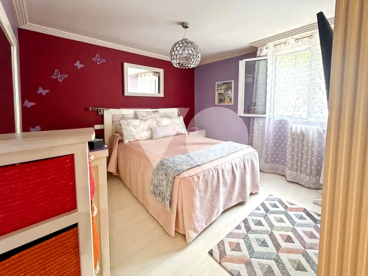 Bedroom of Flat for sale in Madrid  with Air Conditioner, Heating and Terrace