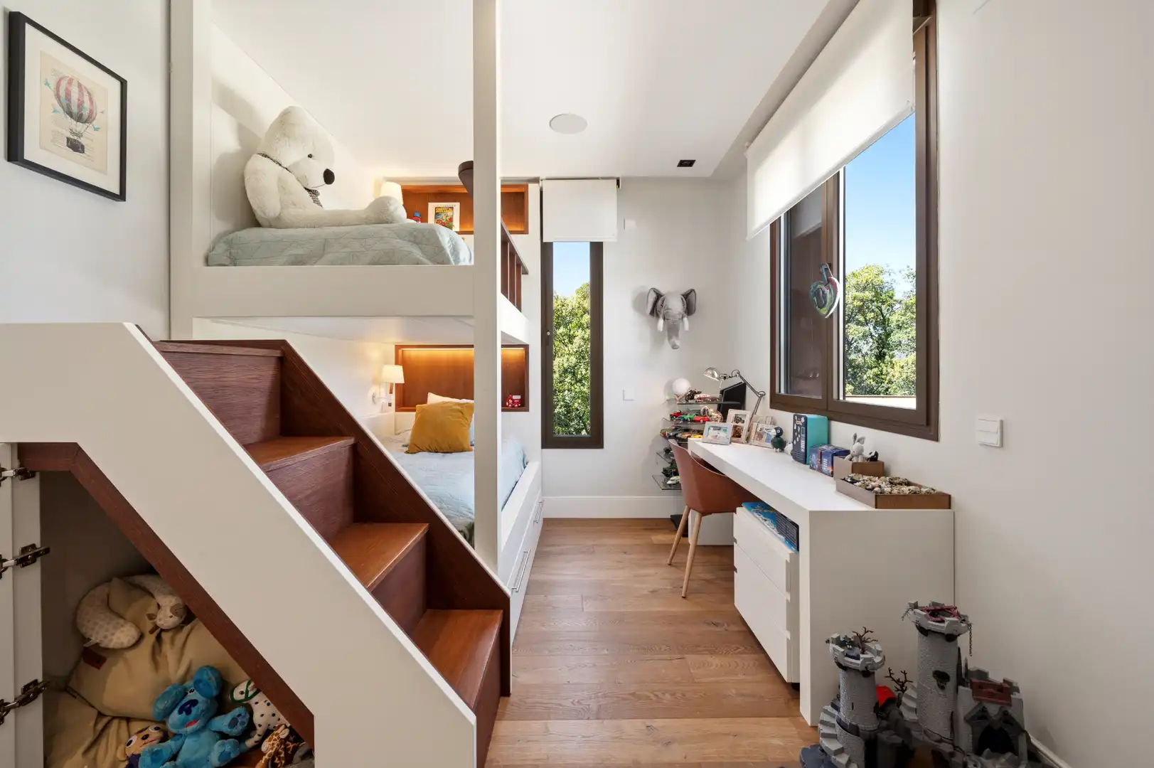Habitación de Casa o chalet en venta en Las Rozas de Madrid con Aire acondicionado, Calefacción y Jardín privado