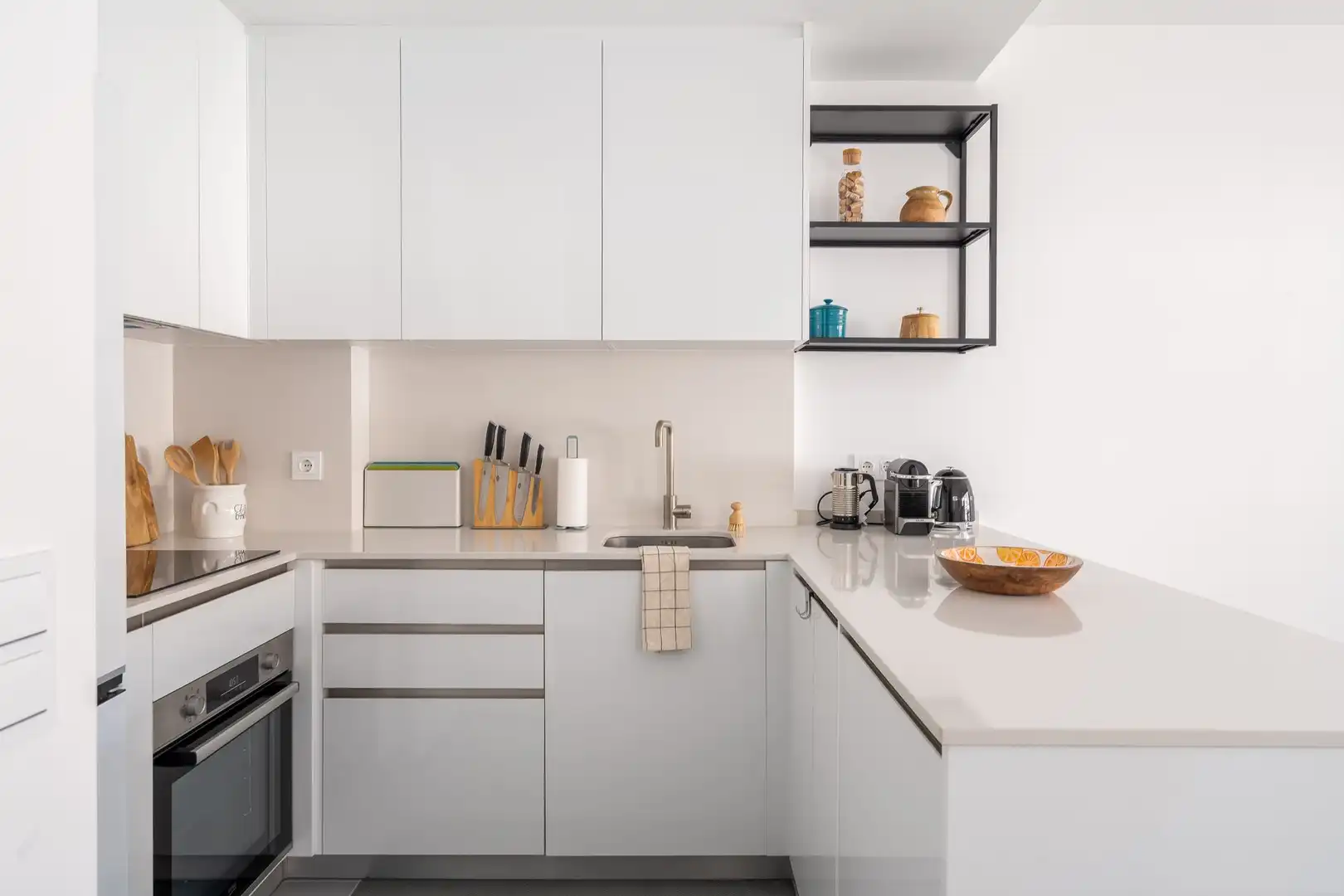 Cocina de Dúplex en venta en Benalmádena con Terraza