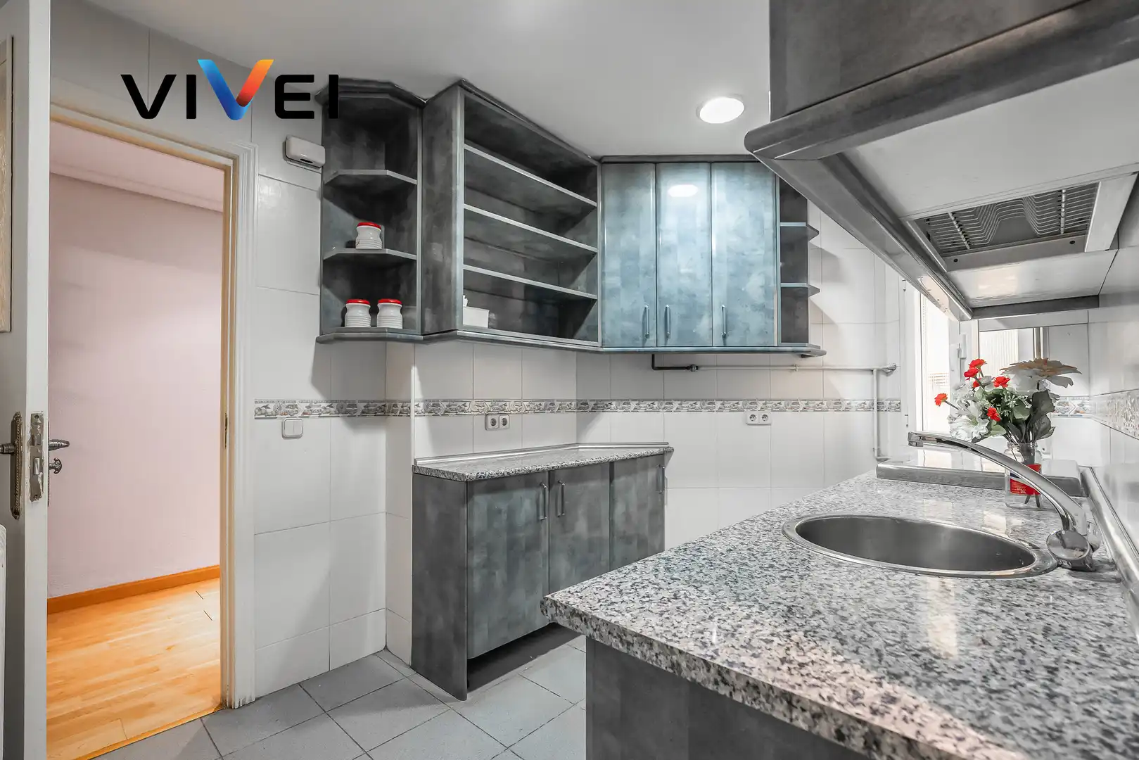 Kitchen of Flat for sale in Madrid  with Heating
