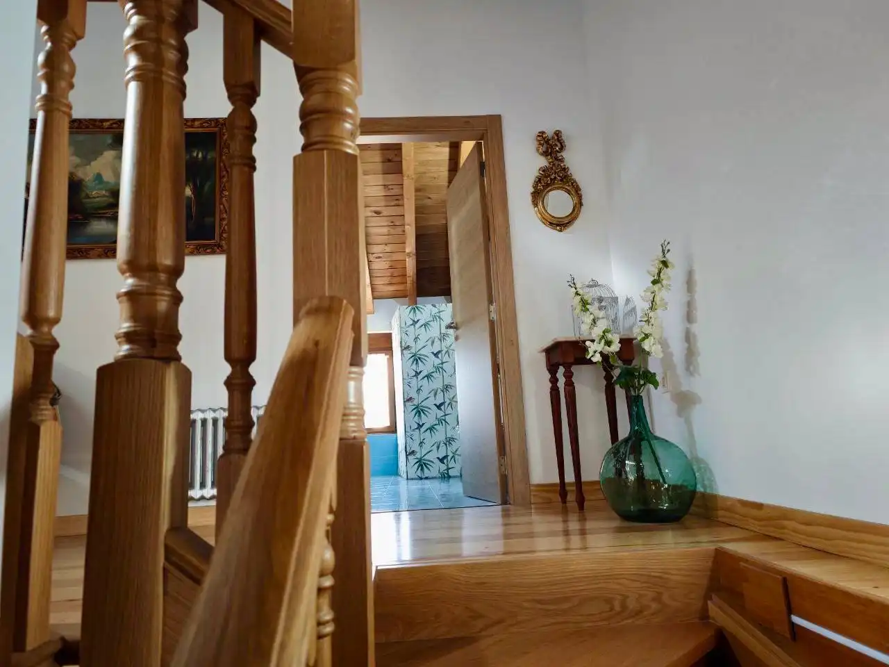 Casa adosada en venda en Rebolledo de la Torre amb Calefacció, Parquet i Moblat