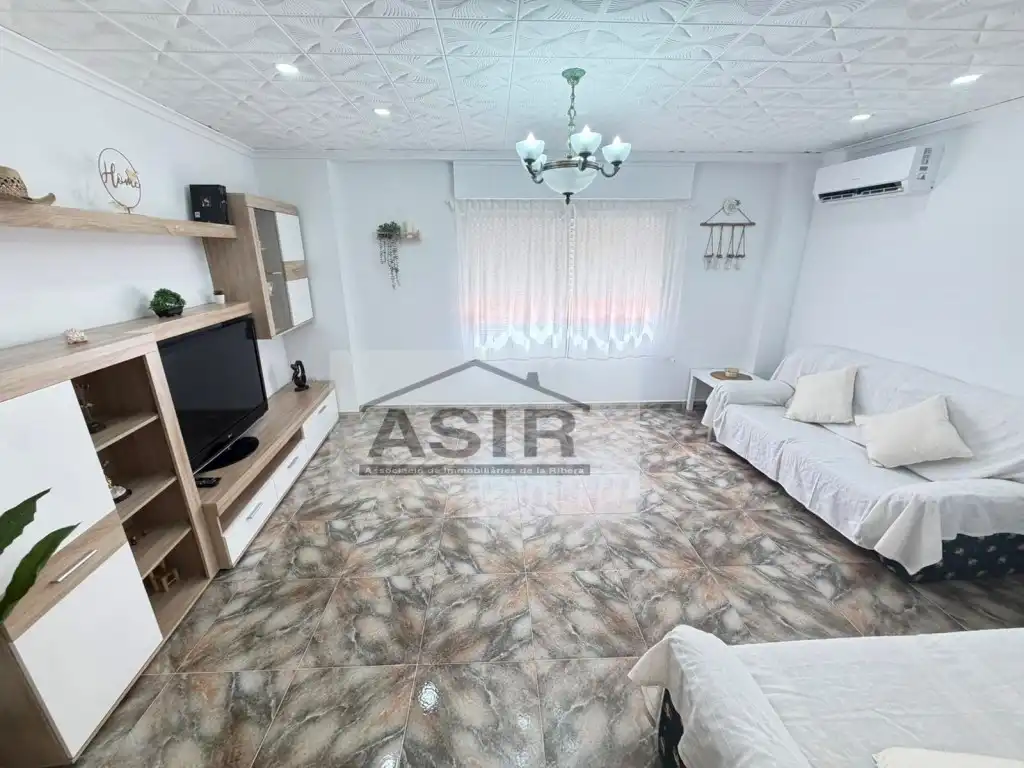 Living room of Flat for sale in Alzira  with Terrace