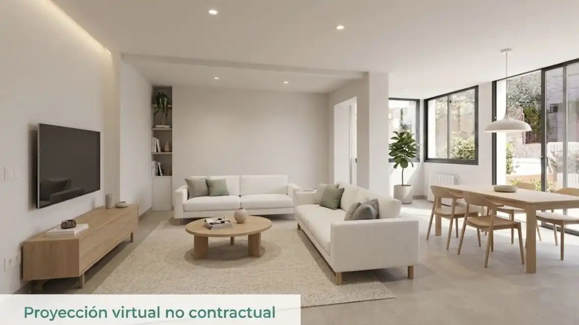 Living room of Houses for rent in Alicante / Alacant  with Air Conditioner, Heating and Terrace