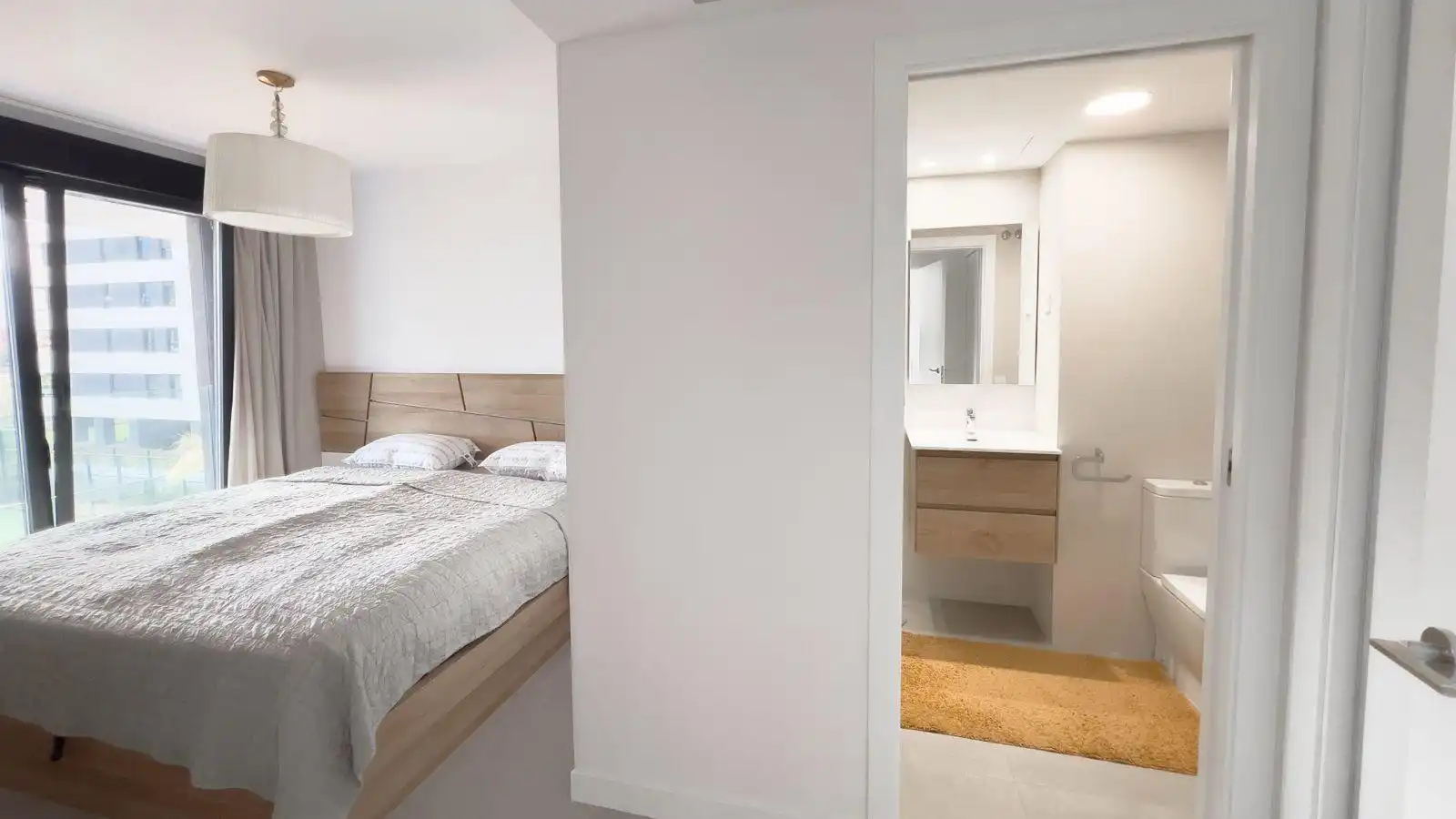 Habitación de Dúplex de alquiler en Calpe / Calp con Aire acondicionado, Terraza y Trastero