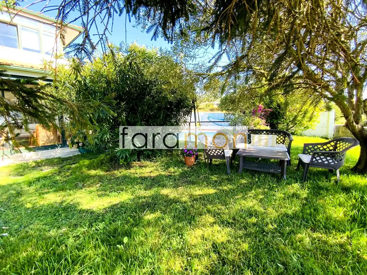 Garden of Houses for sale in Vigo   with Private garden, Parquet flooring and Terrace