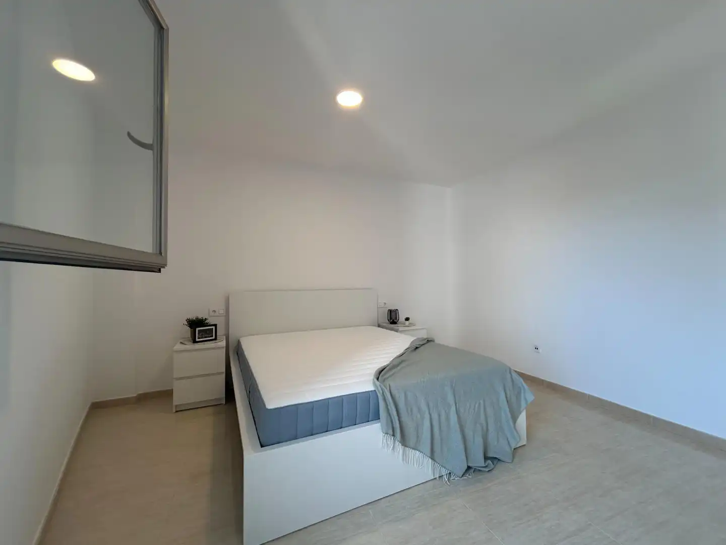 Schlafzimmer von Wohnungen zur Miete in Burriana / Borriana mit Klimaanlage, Heizung und Möbliert