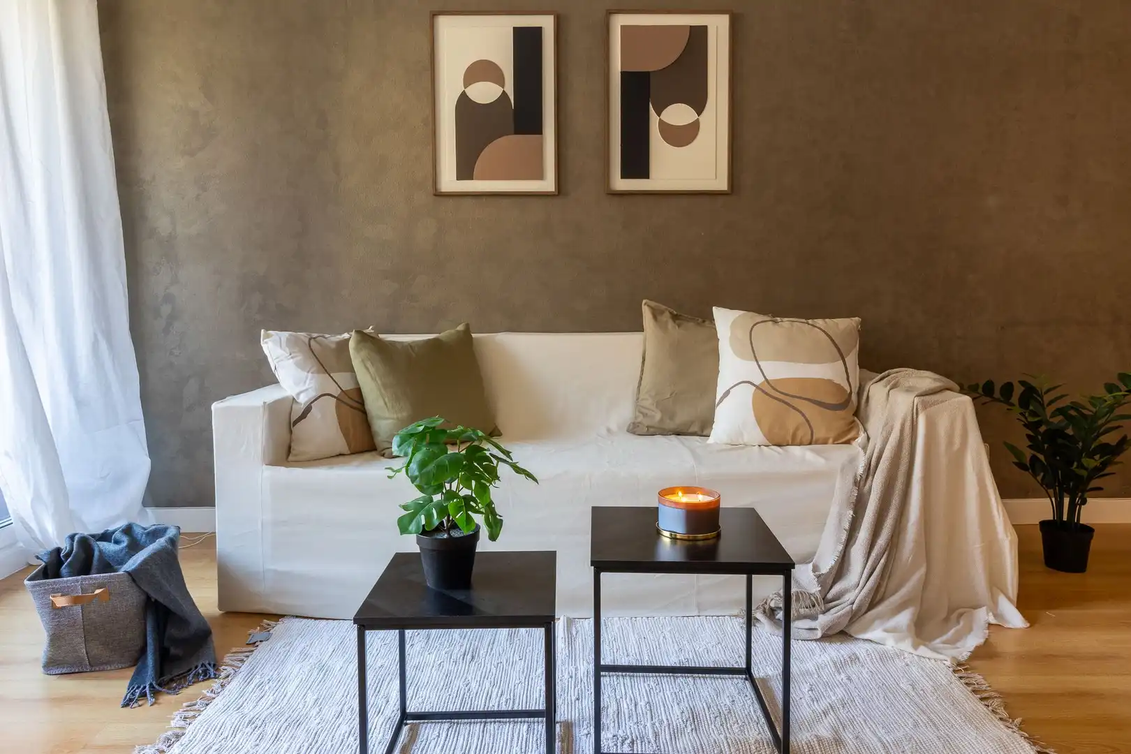 Sala de estar de Piso en venta en Barcelona con Calefacción, Terraza y Balcón