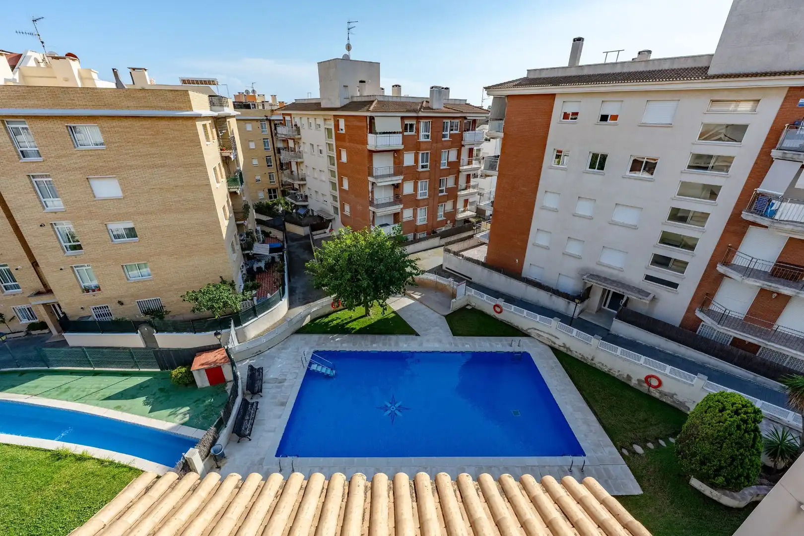 Swimming pool of Flat for sale in Calafell  with Air Conditioner, Heating and Terrace
