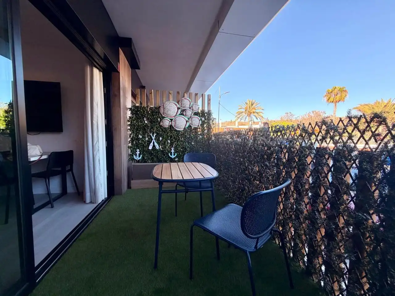 Terrace of Flat for rent in Mogán  with Air Conditioner, Terrace and Furnished
