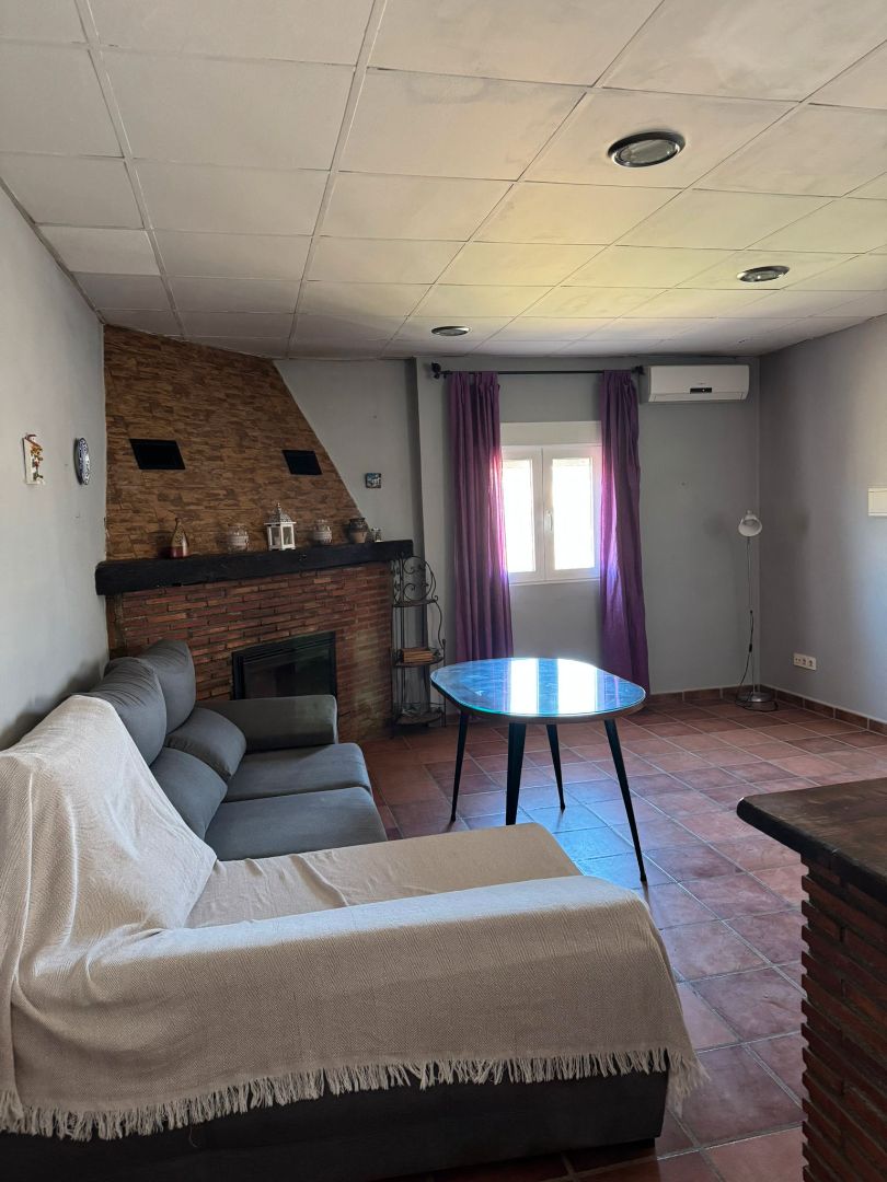 Living room of Single-family semi-detached to rent in La Malahá  with Furnished