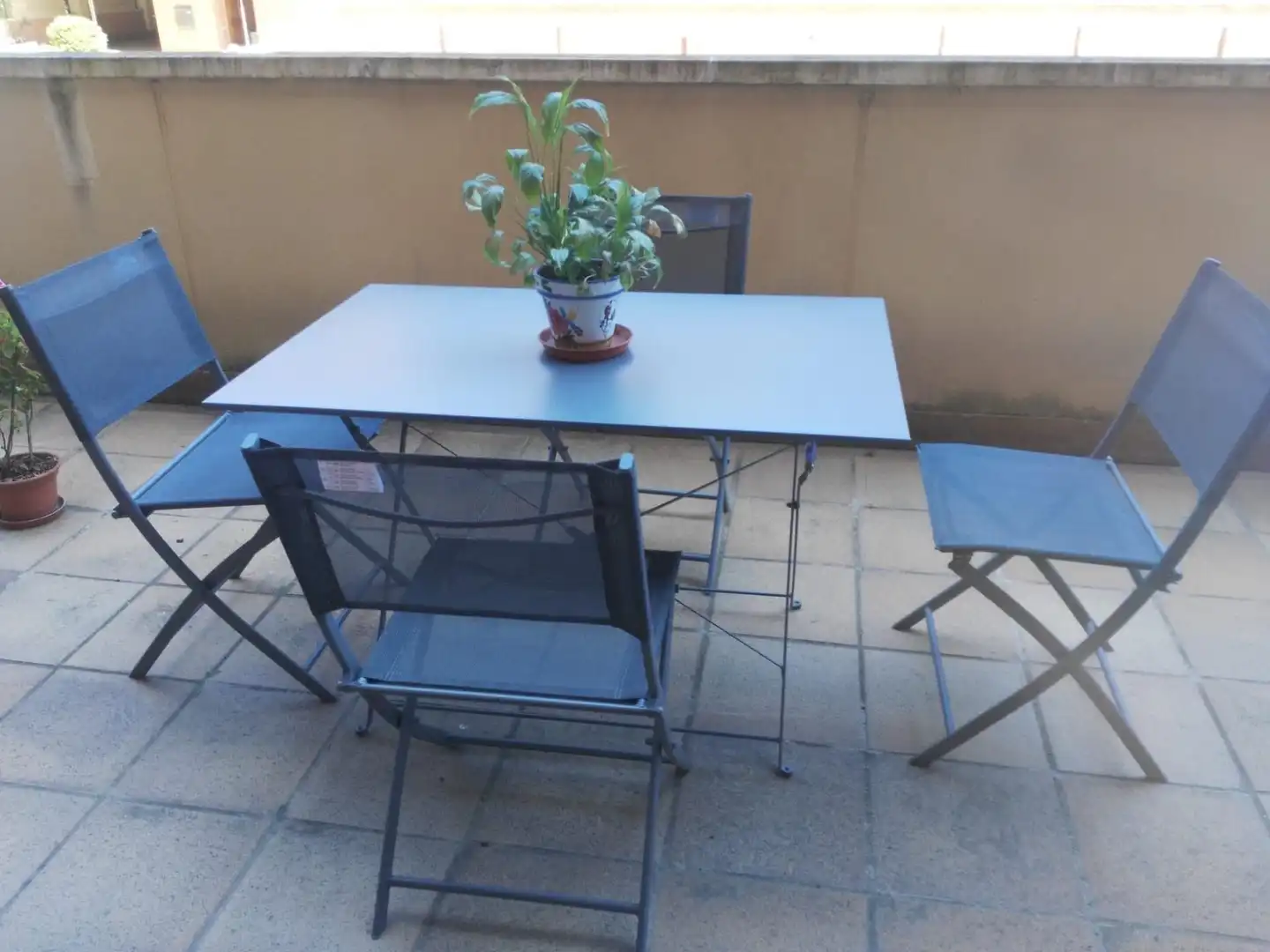Terraza de Apartamento de alquiler en  Logroño con Aire acondicionado, Calefacción y Terraza