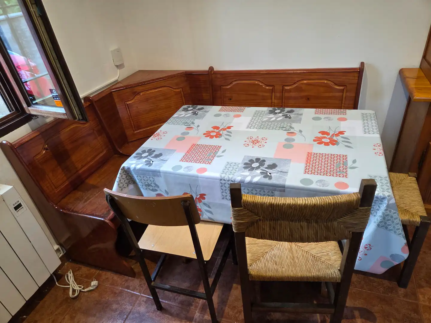 Dining room of Flat for rent in Colunga  with Heating, Furnished and Oven